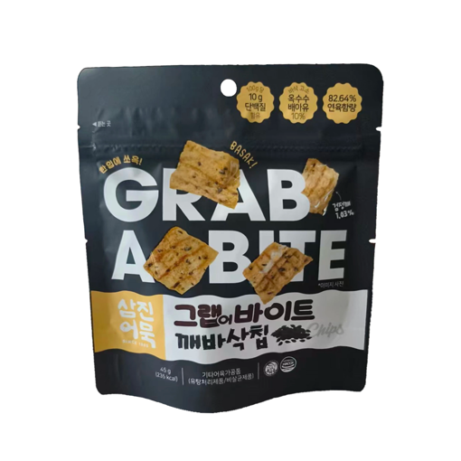 圖片 Samjin三進 韓國魚糕脆片（芝麻味）